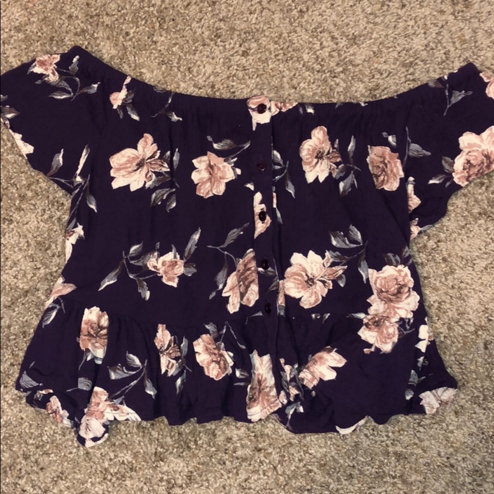 Off the shoulder shirt